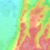 Mapa topográfico 87737, altitud, relieve