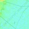 Mapa topográfico Little Hale, altitud, relieve