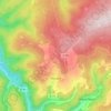 Mapa topográfico Horath, altitud, relieve