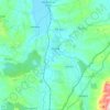 Mapa topográfico Soure, altitud, relieve