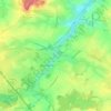 Mapa topográfico Écaussinnes-Lalaing, altitud, relieve