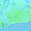 Mapa topográfico Felpham, altitud, relieve