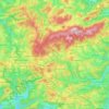 Mapa topográfico 58540, altitud, relieve