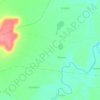 Mapa topográfico Manasa, altitud, relieve
