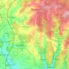 Mapa topográfico 97456, altitud, relieve