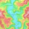 Mapa topográfico Niederbreitbach, altitud, relieve