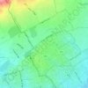 Mapa topográfico Mongi Slim, altitud, relieve