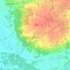 Mapa topográfico Groß Eilstorf, altitud, relieve