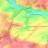 Mapa topográfico Leugnies, altitud, relieve