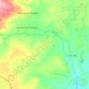 Mapa topográfico Atalaia do Campo, altitud, relieve