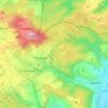 Mapa topográfico Bödexen, altitud, relieve