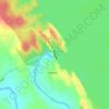 Mapa topográfico Keepit Dam, altitud, relieve