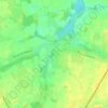 Mapa topográfico Erbaut, altitud, relieve