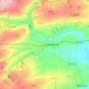 Mapa topográfico Wetwang, altitud, relieve