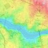 Mapa topográfico Miragaia, altitud, relieve