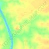 Mapa topográfico Higona, altitud, relieve