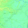 Mapa topográfico Pattamundai, altitud, relieve