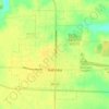 Mapa topográfico Kahoka, altitud, relieve
