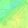 Mapa topográfico Evergreen, altitud, relieve