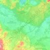 Mapa topográfico 14822, altitud, relieve