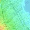 Mapa topográfico Nueva, altitud, relieve