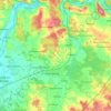 Mapa topográfico 93326, altitud, relieve