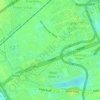 Mapa topográfico Vinod Nagar, altitud, relieve