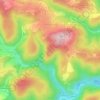Mapa topográfico Langenfeld, altitud, relieve