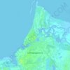 Mapa topográfico Северодвинск, altitud, relieve