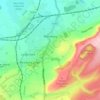 Mapa topográfico Westbury, altitud, relieve