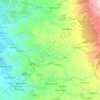 Mapa topográfico Pocsi, altitud, relieve