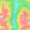 Mapa topográfico Valdisotto, altitud, relieve