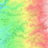 Mapa topográfico Purral, altitud, relieve