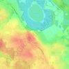 Mapa topográfico Озерецкое, altitud, relieve