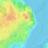 Mapa topográfico 24105, altitud, relieve