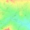 Mapa topográfico Niphad Taluka, altitud, relieve