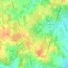 Mapa topográfico Kapellen, altitud, relieve