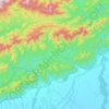 Mapa topográfico Likabali SDO, altitud, relieve