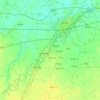 Mapa topográfico Udwant Nagar, altitud, relieve