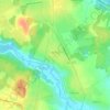 Mapa topográfico Меленки, altitud, relieve