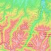 Mapa topográfico Хасаут-Греческое сельское поселение, altitud, relieve