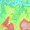 Mapa topográfico Birkenfelde, altitud, relieve