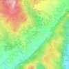 Mapa topográfico Seara Velha, altitud, relieve