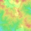 Mapa topográfico Dhamu, altitud, relieve
