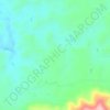 Mapa topográfico Jarahi, altitud, relieve
