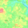 Mapa topográfico Stoney Brook Township, altitud, relieve