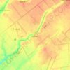 Mapa topográfico Узин, altitud, relieve