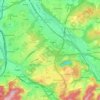 Mapa topográfico 58093, altitud, relieve
