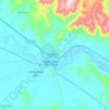 Mapa topográfico Yavi, altitud, relieve