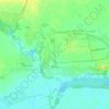 Mapa topográfico Маливо, altitud, relieve